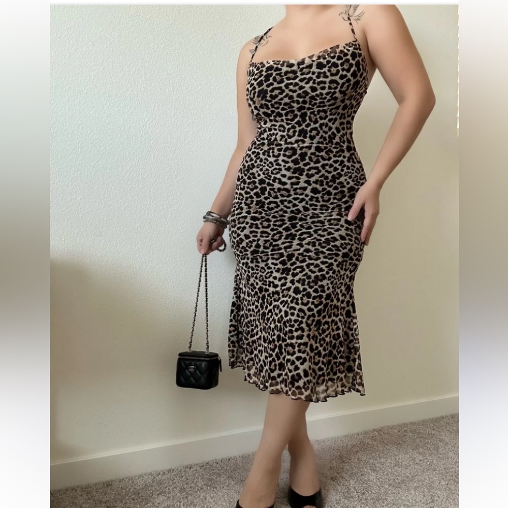 Cheetah dress. Size small brand new